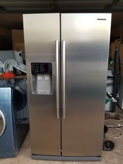 Stainless steel side by side