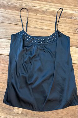 Rock & republic vintage Y2K studded silk cami top size 2/ XS