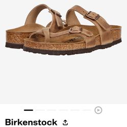 Birkenstock Mayari Oiled Leather Size 37