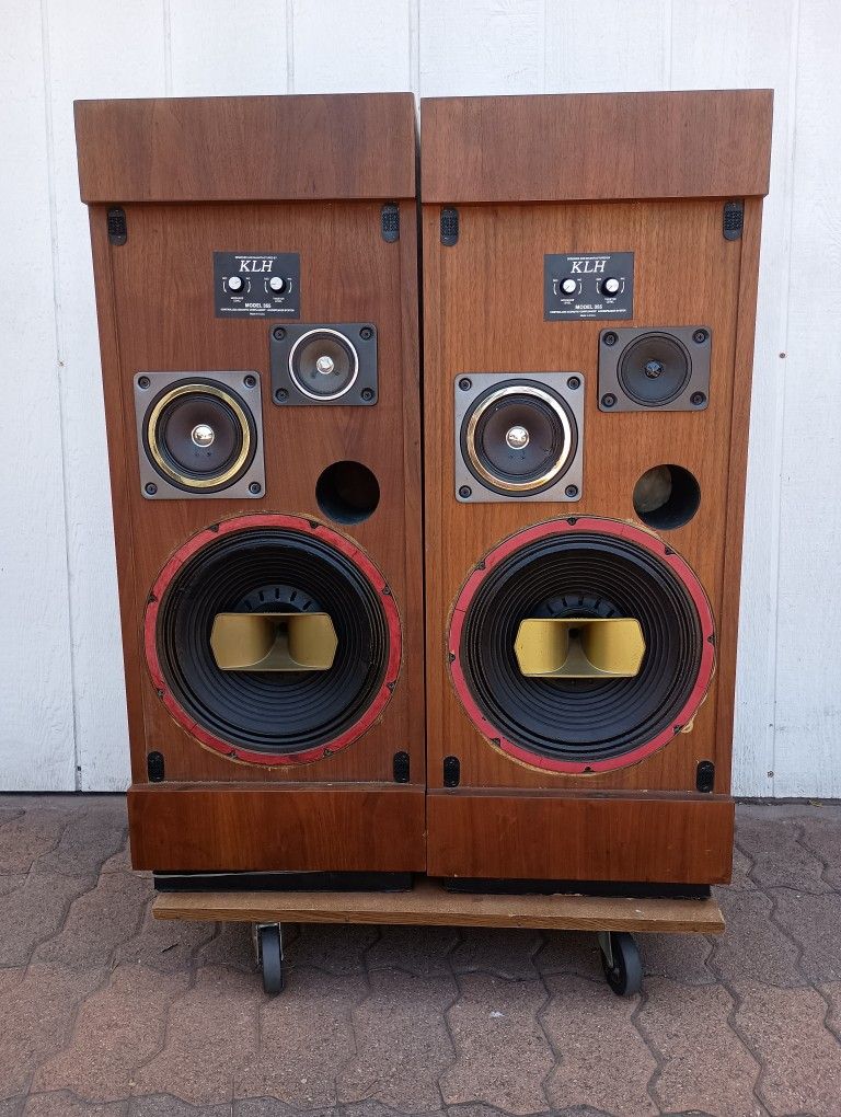 KLH 355 And University Speakers