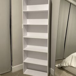 White Book Shelf