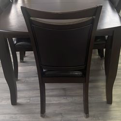 Dining Table Set With 6 Chairs 