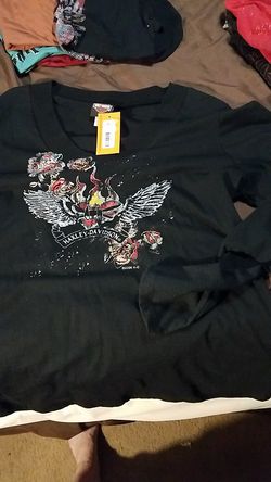 Women's Harley Davidson long sleeved shirt