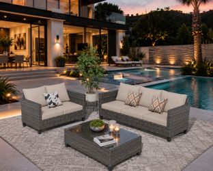 Brand new patio sofa with loveseat for 240