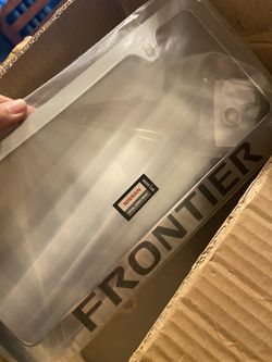 Frontier License Frame