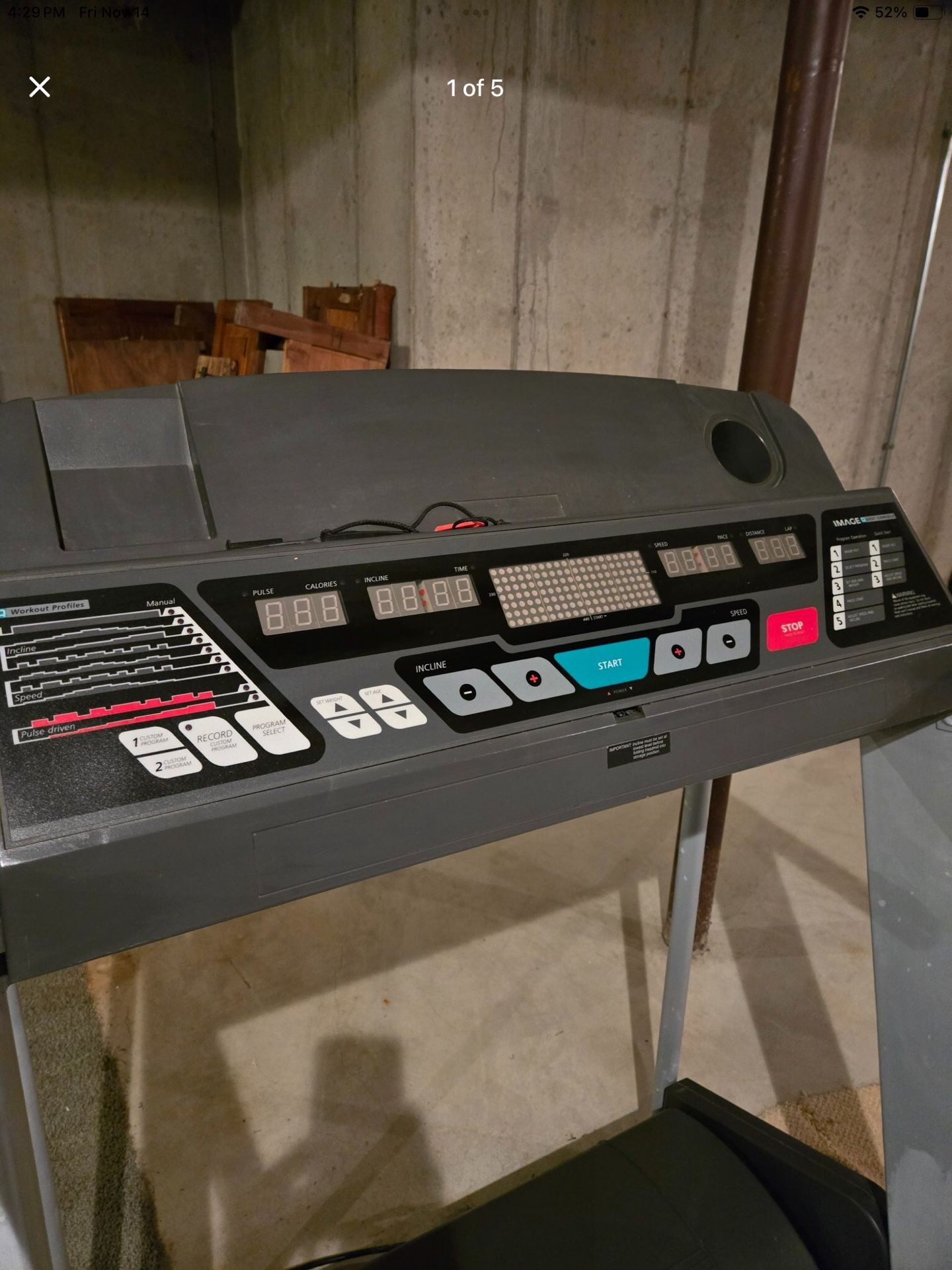 Icon Image 10.6 Q Folding Treadmill