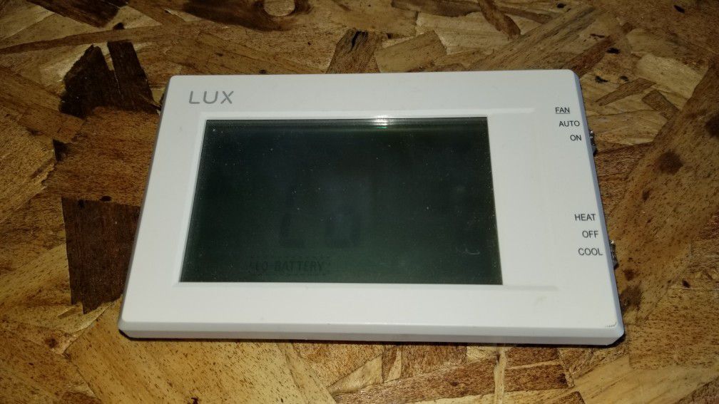LUX 7 day thermostat