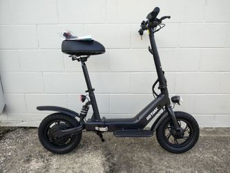 NEW GOTRAX Aero Foldable Electric Scooter with Seat, 15.5 MPH, 350 Watts