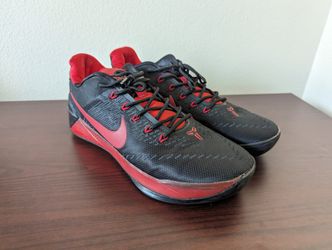 Kobe 12 AD EP Black Red Men's Basketball Shoe Size 12 Need Repair
