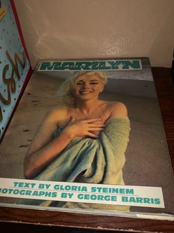marilyn monroe vintage rare hard cover book