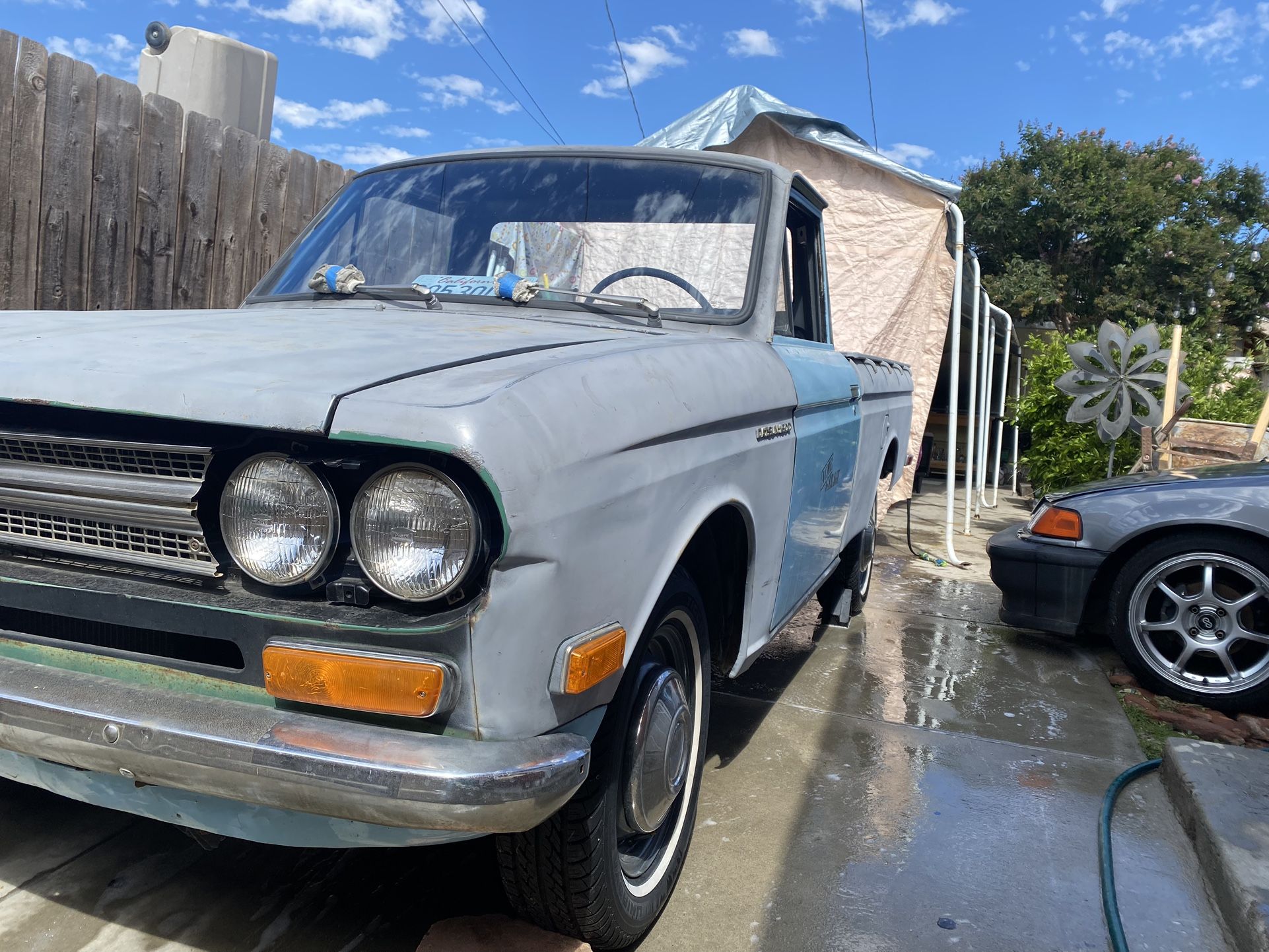 1990 Honda Civic Hatchback 1972 Datsun 521 Pickup