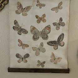 Butterfly Wall Art Canvas