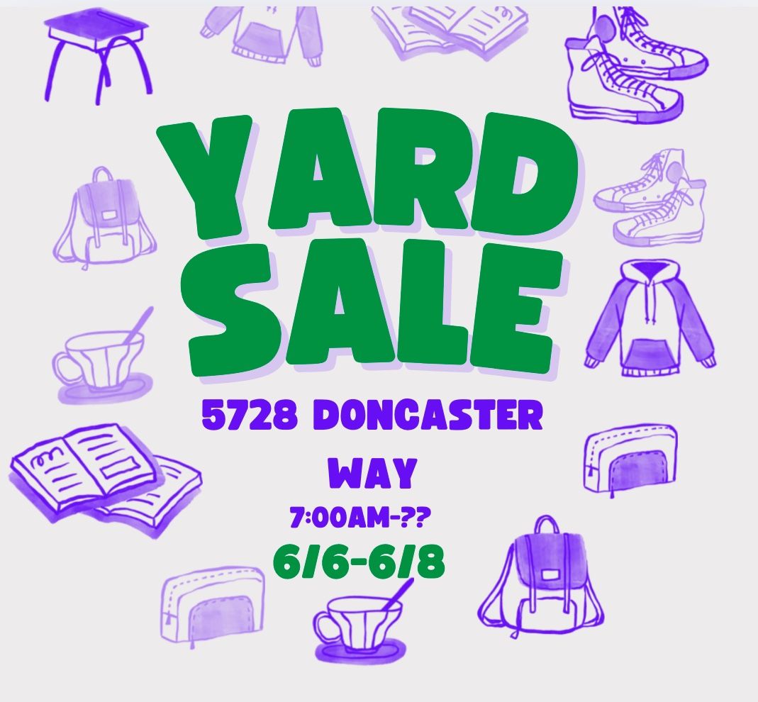 Yard Sale/ Garage Sale