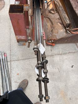 Steel threaded rods (structural)