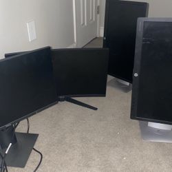 4 Monitors For Sale 