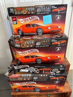 Hot Wheels Brick Shop Lamborghini Miura P400 SV Building Set