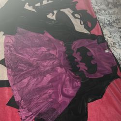 Batgirl Costume Size m(8) 