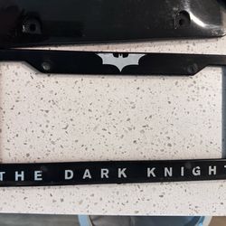 Batman The Dark Knight Raised 3D License Plate Frame