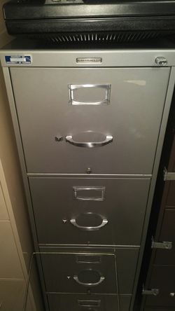 Steelcase 4 Drawer File Cabinet