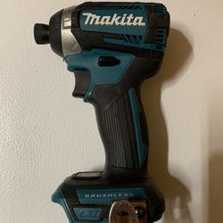 Makita 18V LXT Lithium-Ion Brushless 1/4 in. Cordless Quick-Shift Mode 3-Speed Impact Driver Like New