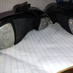 Little Girl Tap Dancing Shoe