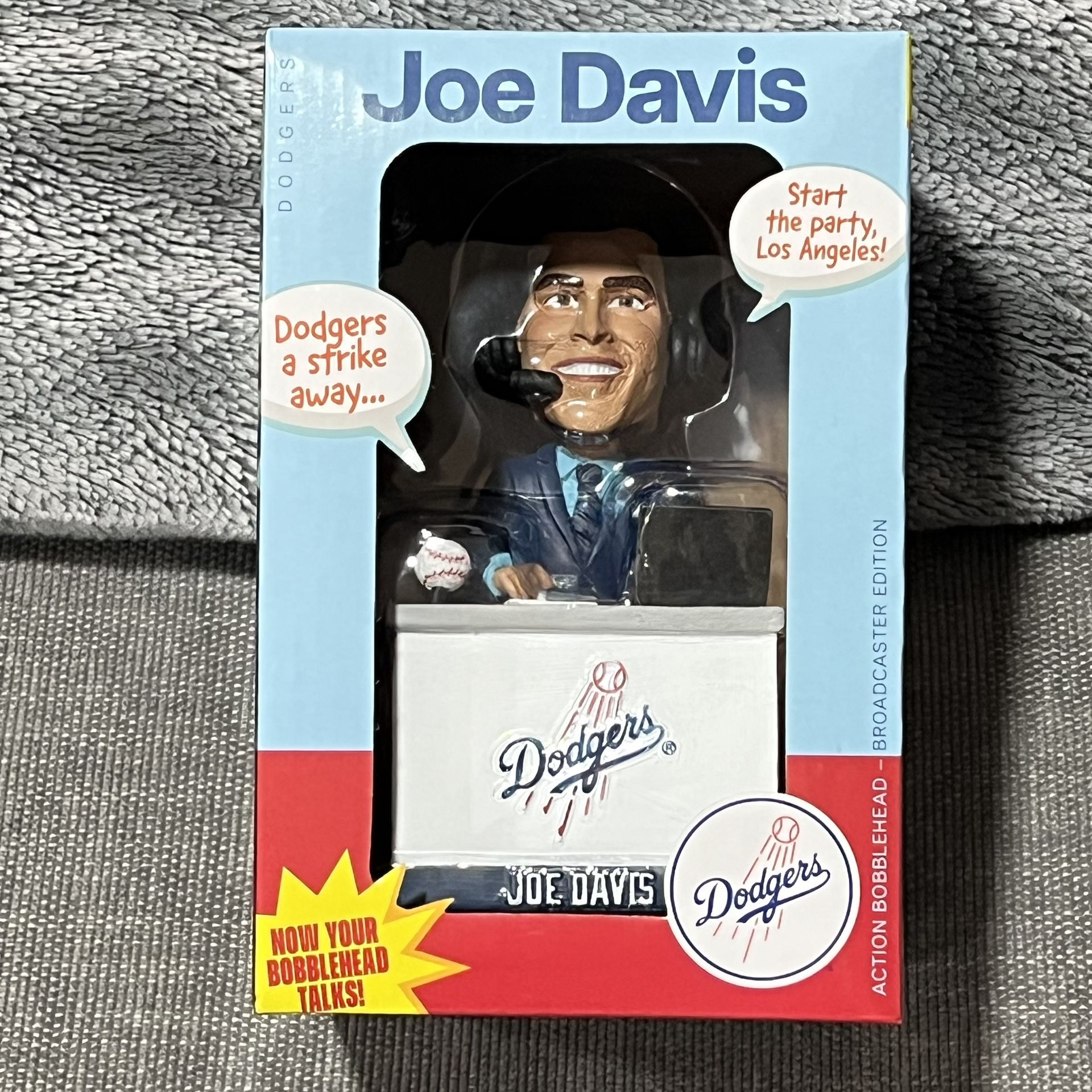 Dodgers Joe Davis Bobblehead