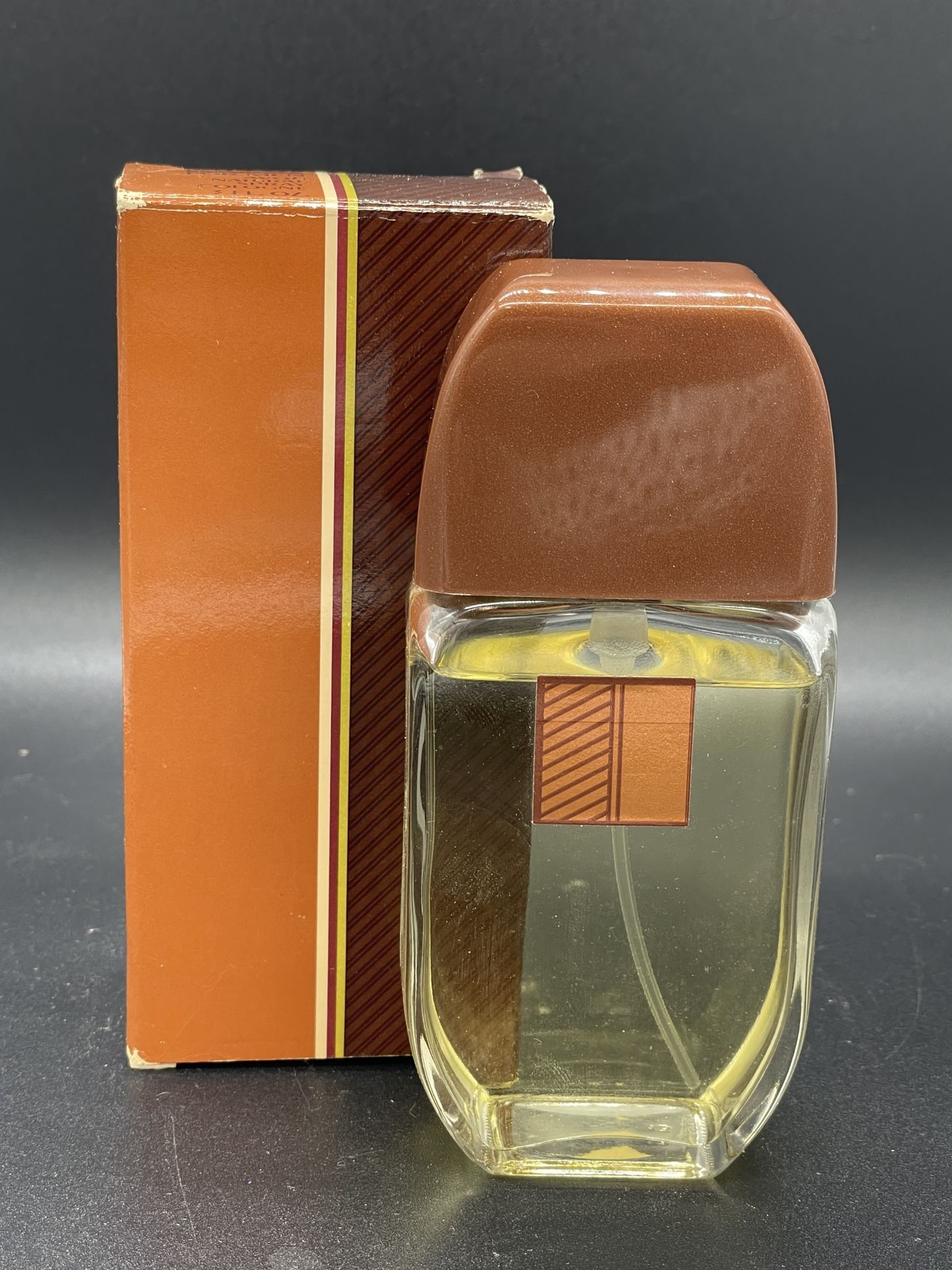 Vintage Avon Musk For Men 3 fl oz Natural Spray Cologne 1987 Original Box