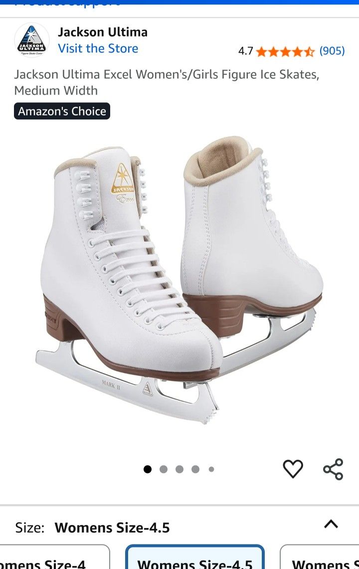 Child's Ice Skates - Jackson - Size 4.5