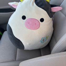 Squishmallow 16” Connor The Cow Plush Flower Belly Easter Spring Plush 2024 NEW