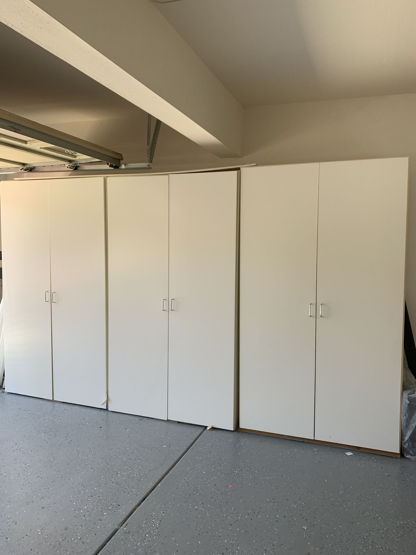 3 Garage Storage Cabinets 