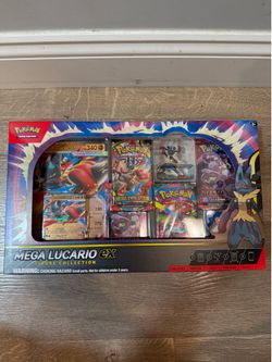 Mega Lucario premium figure collection sealed new pokemon