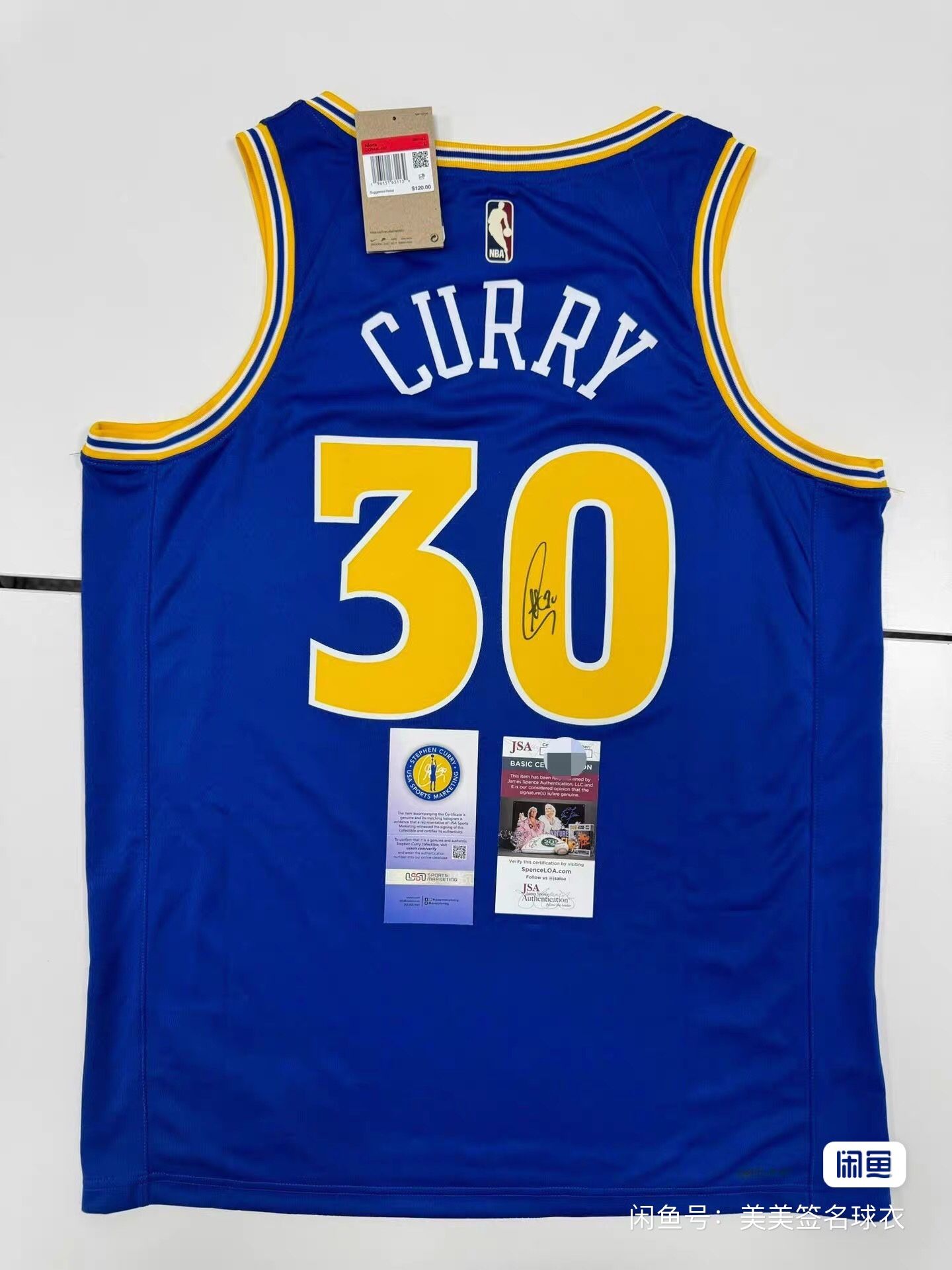 Curry's signature jersey ➕ Warriors retro jersey
