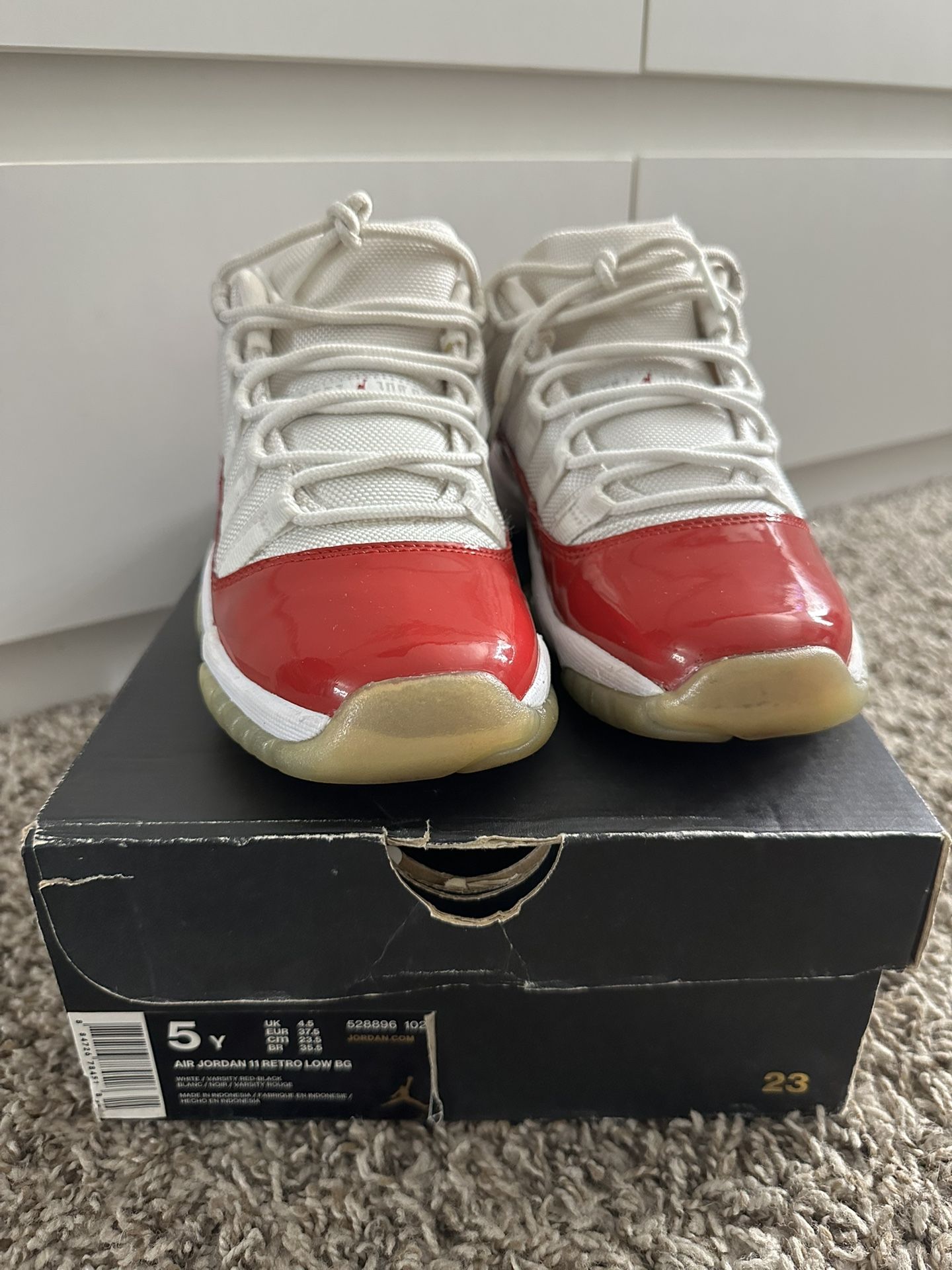 Air Jordan 11 Retro Low BG Cherry