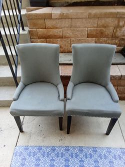 Grey chairs four of them