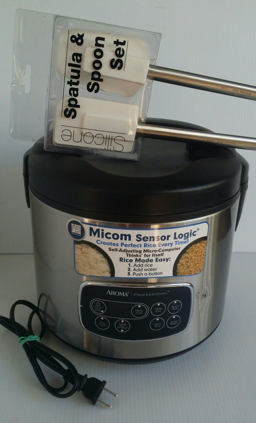Aroma ARC3000SB 10 Cup Rice Cooker used. for Sale in Los Angeles, CA