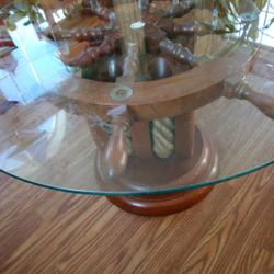 Captains  Steering Wheel Table