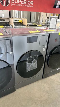 Samsung Bespoke Front-Load Washer Gray