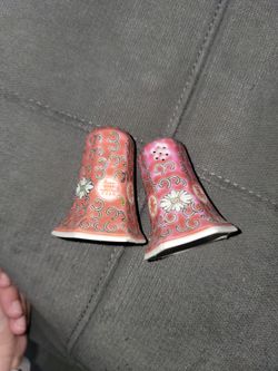 Punk Floral Salt And Pepper Shakers 