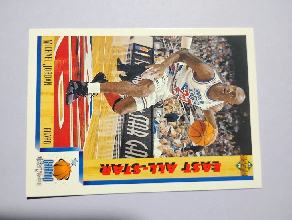 92 Upper Deck #452 Michael Jordan East All-star