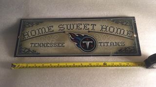 Titans Home Sweet Home Sign