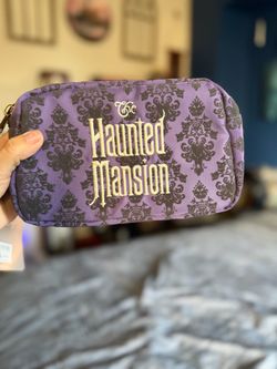 The Haunted Mansion Purple Damask Fanny Pack - NWT