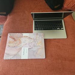 Macbook pro 14inch (2021- 2023) Hard Shell Peotective Case & Keyboard Cover - Pink Marble