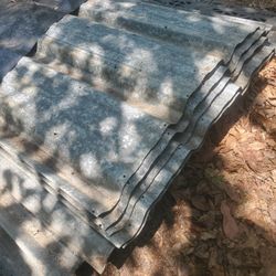 Heavy Duty Metal Roofing Panels-Reclaimed approx 21-22.6ft length 3ft (pieces vary)-Price per piece