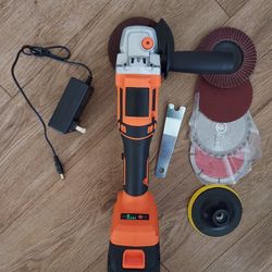Angle Grinder Cordless New 