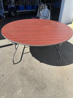 60” Round Conference Table