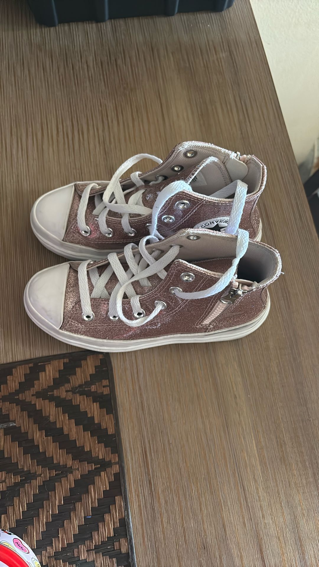 Converse Shoes Girl Size 1 Pink