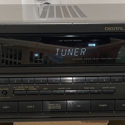 Technics SA-GX350 Receiver HiFi Stereo Phono 5.1 Channel Audiophile Japan Radio