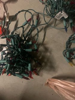 3 Multicolor Christmas String Lights
