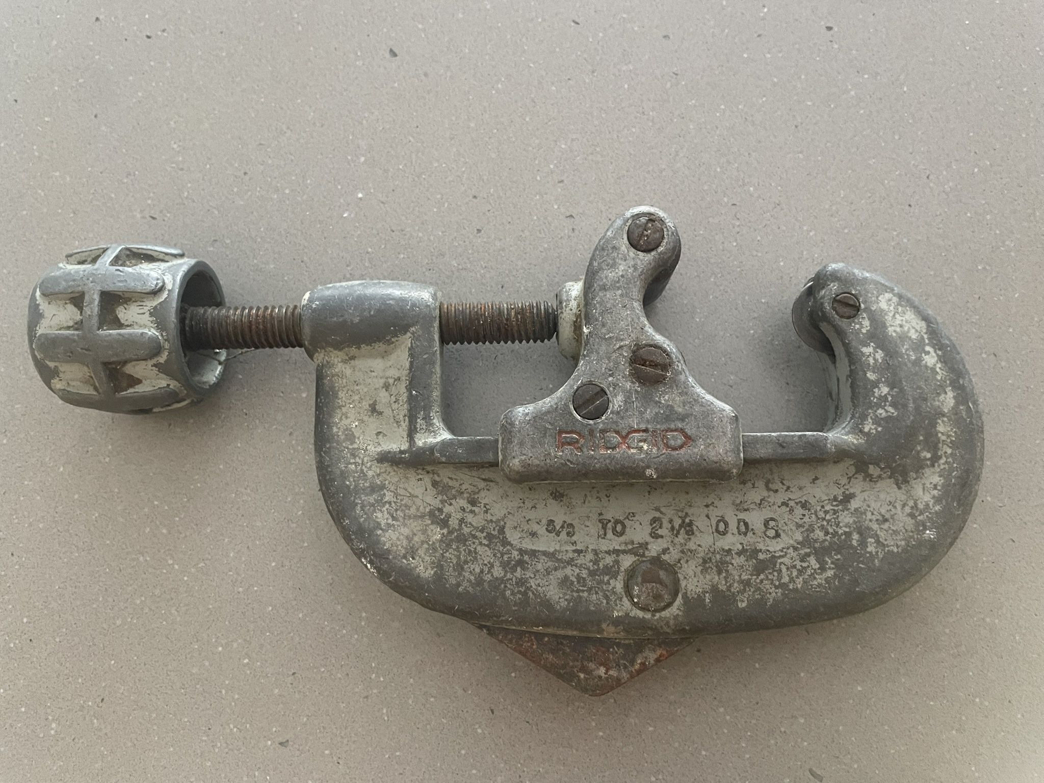 All Three Ridgid Pipe Cutters