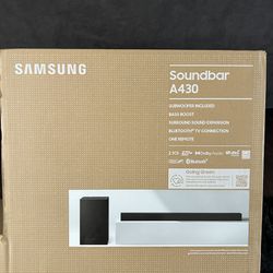 NEW Samsung Soundbar A430 With Subwoofer